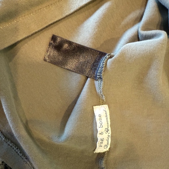 Rag & Bone Sound Wave Cotton Tee - Large - Picture 5 of 6